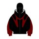 thumbnail image 1 of MHFRRA Sudaderas con Capucha y Cremallera para Hombre, Sudadera Informal y Holgada con Diseño Estampado Negro, 1 of 2