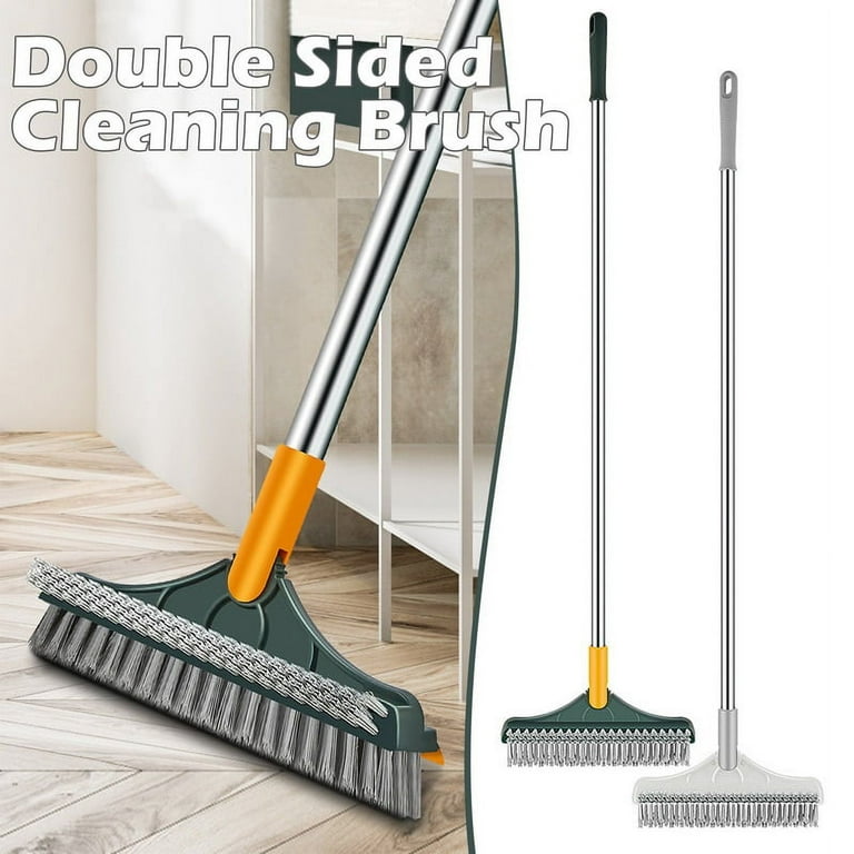 Bathroom Cleaning Brush, Long-handle Tile Scrub Brush, Floor & Gap