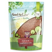 Whole Brown Flax Seeds, 5 Pounds - Kosher, Raw, Vegan - by Food to Live