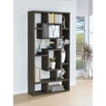 thumbnail image 2 of Newboti Furniture Weathered Grey 10-Shelf Open Back Bookcase 12441, 2 of 11