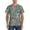 Foxes And Birds In Forest, variant on Strawberry Print Men's Dry Fit Mesh Athletic Shirts Moisture Wicking Tennis T-Shirt Tops