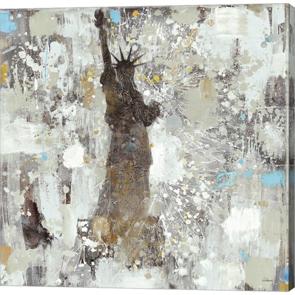 Metaverse Albena Hristova 'Statue of Liberty Neutral' Canvas Art
