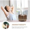 thumbnail image 3 of Aromatherapy Essential Oil Diffuser for Room: Air Humidifier Aroma Scent Cool Mist Diffuser Colorful Lights Wood Cute Small Large Waterless Auto Off Ultrasonic Diffusers for Home Bedroom (300ml), 3 of 8