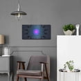 thumbnail image 5 of Luxe Metal Art 'Mandala Love' by Cameron Gray, Metal Wall Art, 24"x12", 5 of 7