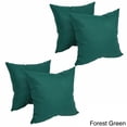 thumbnail image 1 of Blazing Needles  Chintz 20-inch Throw Pillow (Set of 4) Forest Green, 1 of 5