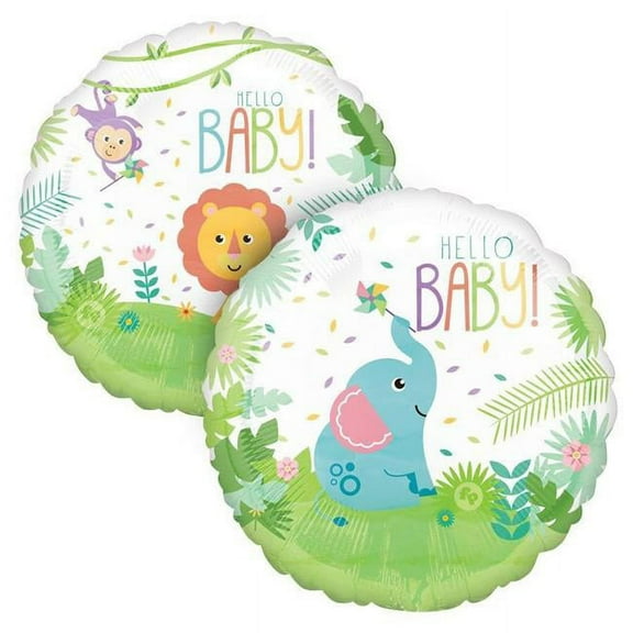 Mayflower 307190 Hx Fisher Price Hello Baby Foil Balloon