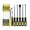 Yellow, variant on 9-Piece Oil Seal & O-Ring Pick Hook Tool Set with Ergonomic Handles, Steel