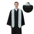 thumbnail image 4 of Disketp Colorful Butterfly Graduation Stole Class of 2024 Customized Congratulations Sash ,Unisex, 72", 4 of 7