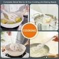 thumbnail image 4 of Vesteel 15-Piece Kitchen Utensils Set, Silicone Cooking Utensils with Holder, Non-stick Cookware Friendly & Heat Resistant - Khaki, 4 of 7