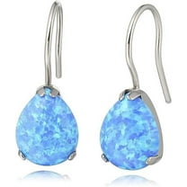 Limerencia Hypoallergenic Titanium Jewelry Water Drops Cubic Zirconia/Opal Earrings for Sensitive Ears Women