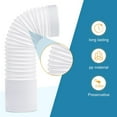 thumbnail image 4 of Flexible Anti-Clockwise Thread AC Exhaust Hose, 150cm Vent for Rapid Installation, High-Quality Polypropylene Build, Stainless Steel Reinforced for Longevity, 4 of 7