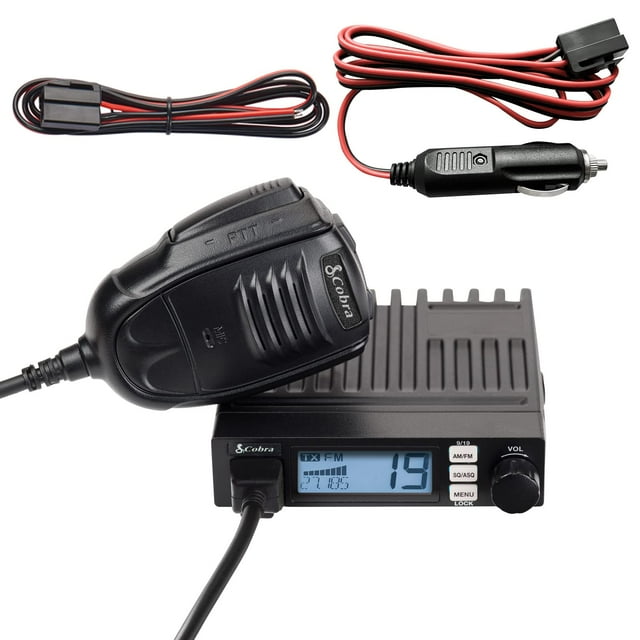Radio CB Movil Cobra Mini AM/FM 40 Canales