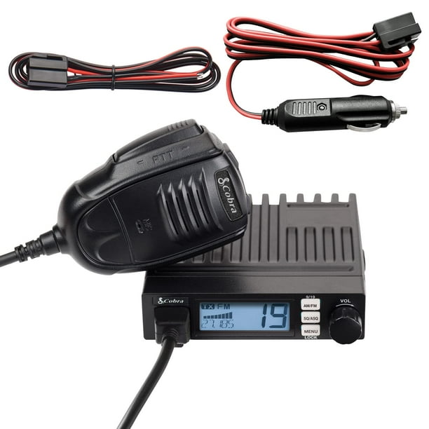 Radio CB Movil Cobra Mini AM/FM 40 Canales