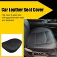 thumbnail image 2 of Wmool Full Surround Front Car Seat Cover Leather Pad Mat Chair Auto, 2 of 8
