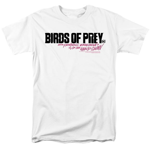 Birds Of Prey Horizontal Logo Unisex Adult T Shirt For Men And Women