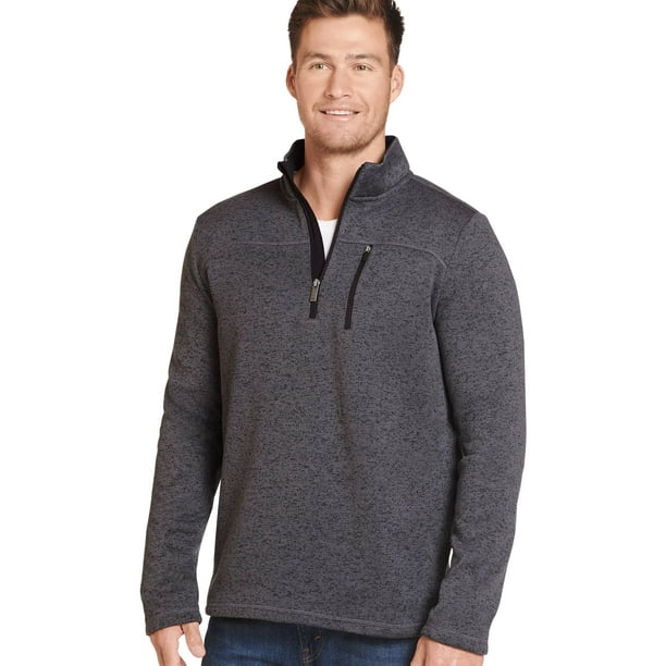 Jockey Men Half Zip Sweater - Walmart.com