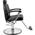 thumbnail image 2 of Sillon Silla Barberia Estetica Nanofort Clasica 360° Moderna negra, 2 of 8