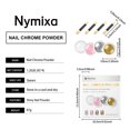 thumbnail image 2 of Kit de manicura con purpurina Magic Mirror de Nymixa,2 piezas, 2 of 14