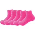 thumbnail image 1 of LinYooLi 5 Pairs Womens Fuzzy Socks Soft Winter Warm Solid Socks for Ladies, 1 of 9