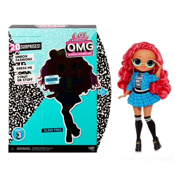 L.O.L. Surprise! O.M.G. Class Prez Fashion Doll with 20 Surprises