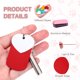 thumbnail image 3 of Etiquetas de Grabado de Aluminio Uxcell, Set de 120 Pcs de Blanks Metálicos Grabables por Láser, Rojo, 3 of 7