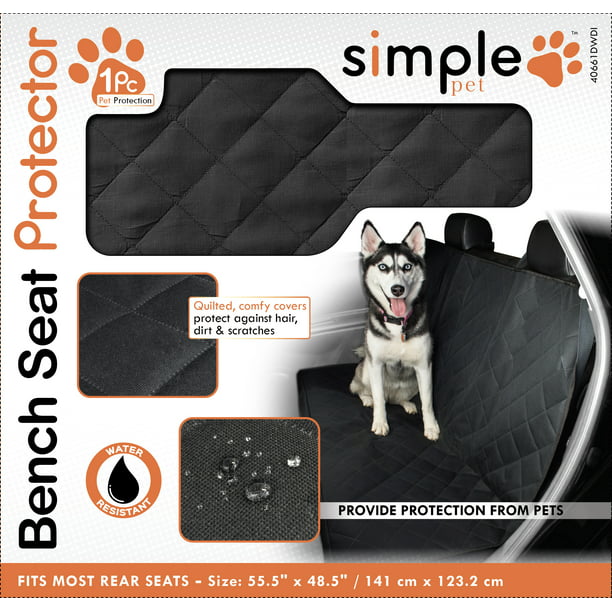 Simple Pet Rear Bench Seat Protector Water Resistant Com - Back Seat Cover For Dogs Costco
