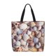 thumbnail image 1 of Balery Sea Shells Bolsa de Mano para Mujeres con Cremallera, Bolsa de Gimnasio con Compartimentos, Bolsa para Laptop, Bolsa para Trabajo, 1 of 7