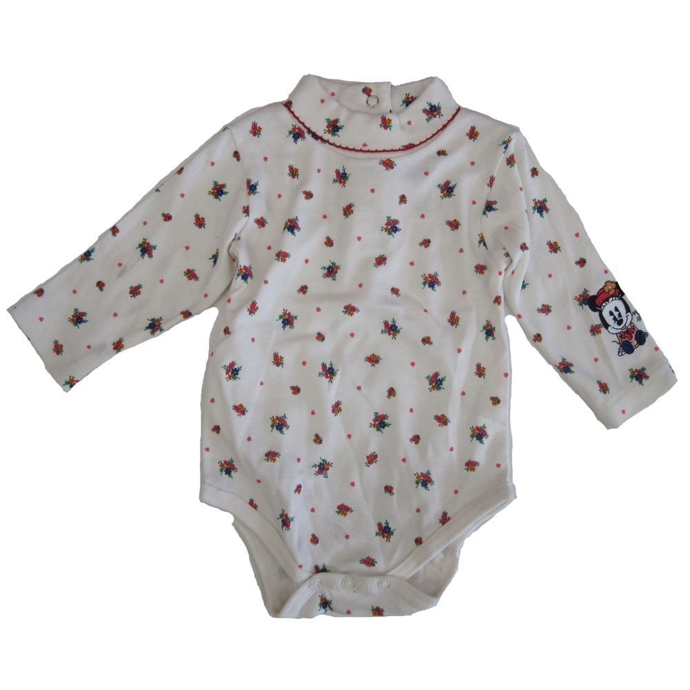 floral long sleeve onesie baby