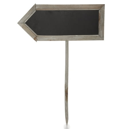 - Two Sided Arrow Shaped Chalkboard Sign - Large 17in