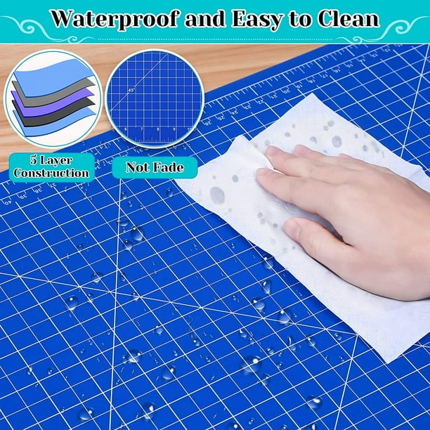  Self Healing Rotary Cutting Mat 24x18 Inch Double Sided Perfect  for Crafts Quilting Sewing Scrapbooking A2 : Arts, Crafts & Sewing