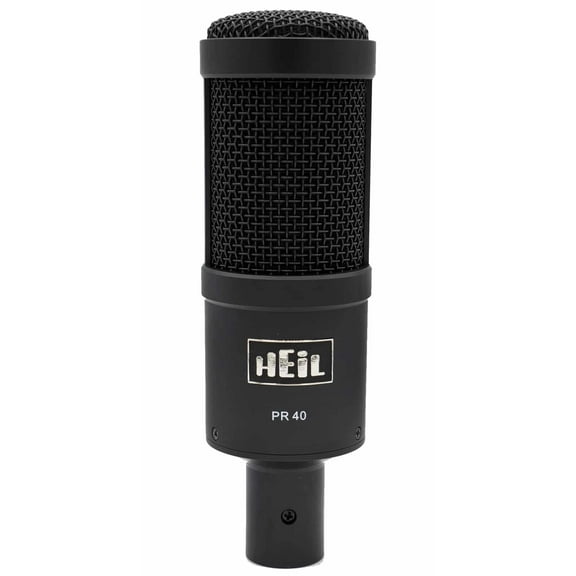 Heil Sound Large Diameter Studio Microphone - Black - PR40