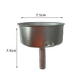 thumbnail image 2 of Embudo de Repuesto para Cafetera, Filtro de Aluminio, Embudo de Repuesto para Cafetera Espresso 9 Copa, 2 of 9