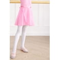 thumbnail image 2 of Little Girls Ballet Dance Chiffon Wrap Skate Wrap Skirt with Tie Waist, 2 of 6