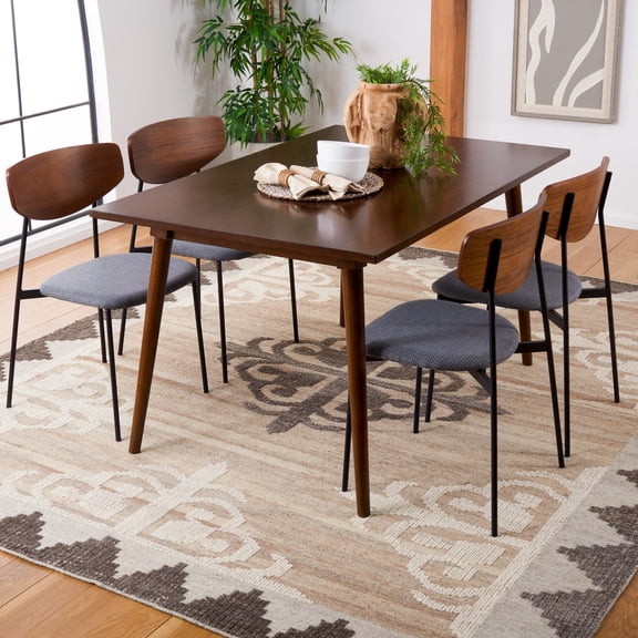 Safavieh Kenya Atanas Geometric Area Rug, Brown/Charcoal, 9' x 12'