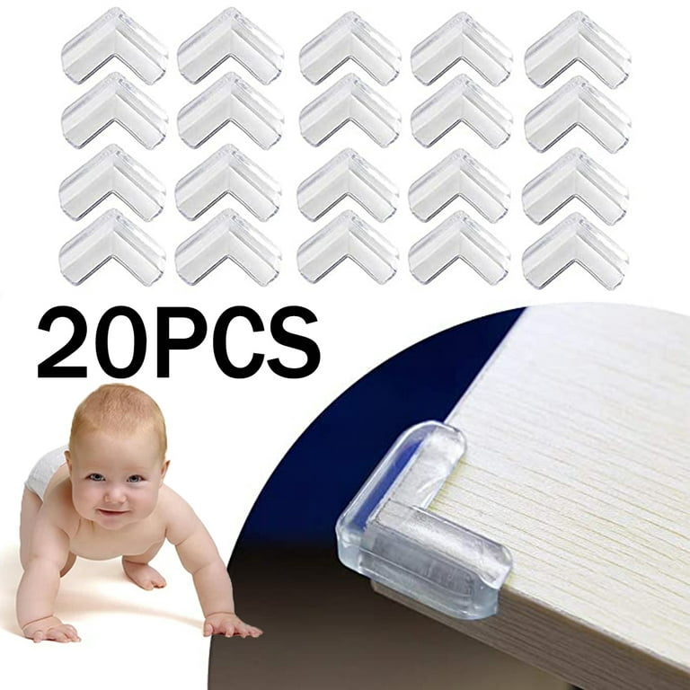 QingY-(20-Pack) Safety Corner Protectors,Clear Table Corner Guards to  Prevent Child Injuries Pefect Anti-Collision for Baby Safety 