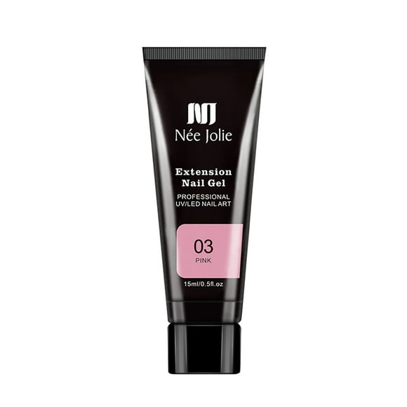GlamEssence Gel d'Extension d'Ongles Sans Support en Papier Gel d'Extension d'Ongles en Cristal Gel de Photothérapie UV