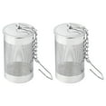 thumbnail image 1 of 2pcs Stainless Steel Tea Infuser Ball Mesh Spice Strainer Practical Tea Strainer Hot Pot Seasoning Infuser, 1 of 9