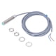thumbnail image 1 of Interruptor de proximidad Módulo de interruptor de proximidad capacitivo de alta precisión a prueba de agua con tuerca de junta para papel metálico AC90‑250VBEM12-02-AB, 1 of 5