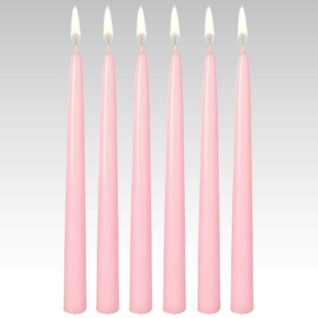 candles taper pink walmart