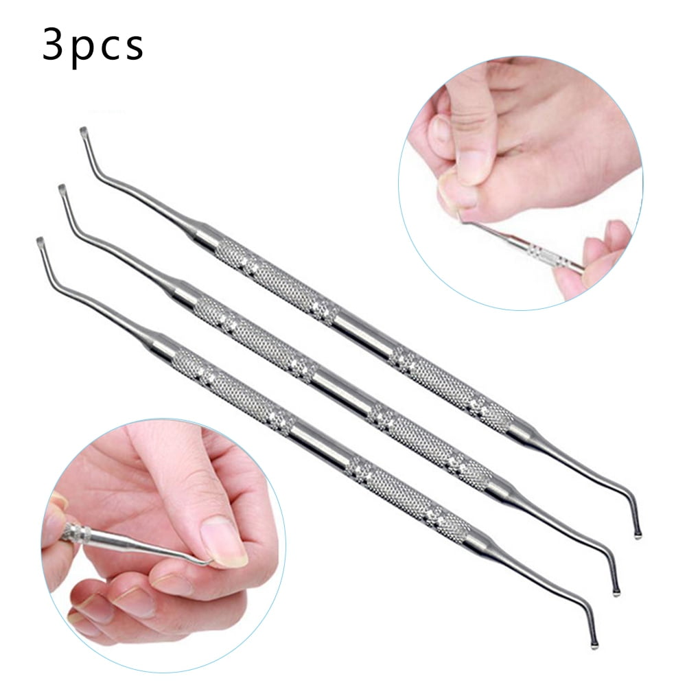 Ruanlalo 3pcs Toenail Hook,Ingrown Toenail Correction Double Ended Hook