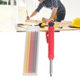 thumbnail image 4 of Metal Tip Scriber, Lightweight Woodworking Marking Pen  For Plastic Glass Scribing 2 Color Refill,3 Color Refill, 4 of 8