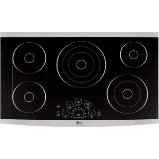 Magic Chef CEC1536AAW 36 Inch Electric Cooktop with 5 Coil Burners