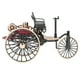 thumbnail image 4 of Adornos de modelo de triciclo clásico a escala 1:12, modelo de coche de aleación retro de alta simulación, decoración para el hogar, color negro, 4 of 14
