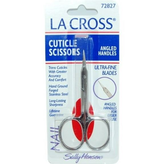 La Cross Cuticle Scissors (Angled Handles)