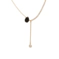 thumbnail image 1 of Collier en Argent Sterling pour Femmes 6 mm en Forme de Goutte de Perle, 1 of 3