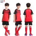 thumbnail image 1 of Conjunto de Jersey de fútbol personalizado para niños, uniforme de fútbol de poliéster, transpirable qym unisex, 1 of 2