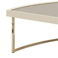 thumbnail image 6 of Michael Amini Lisbon Cocktail Table - Silken Matte Cream, 6 of 10