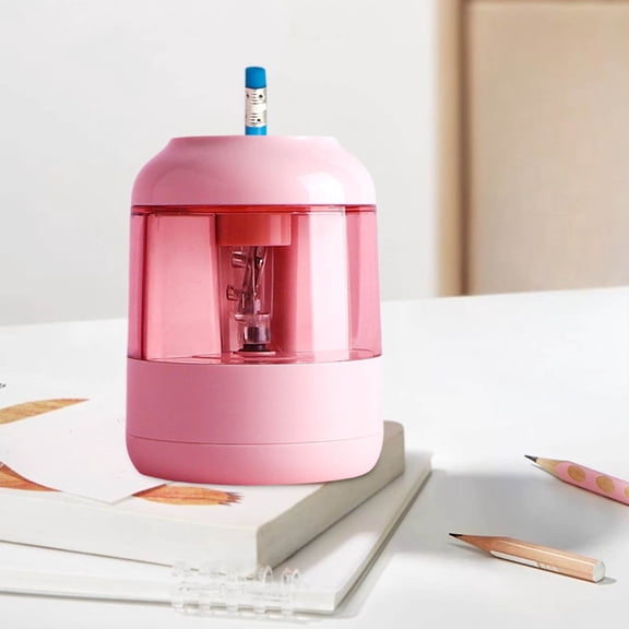 and Craft Pencil Sharpener with Auto Stop Mechanism for Accurate Point Every