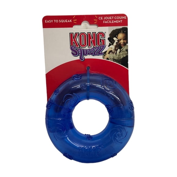 Juguete para Perro Kong Squeezz Dona Chica con Sonido