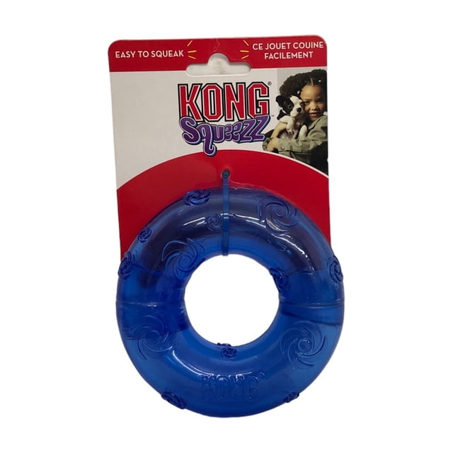 Juguete para Perro Kong Squeezz Dona Chica con Sonido
